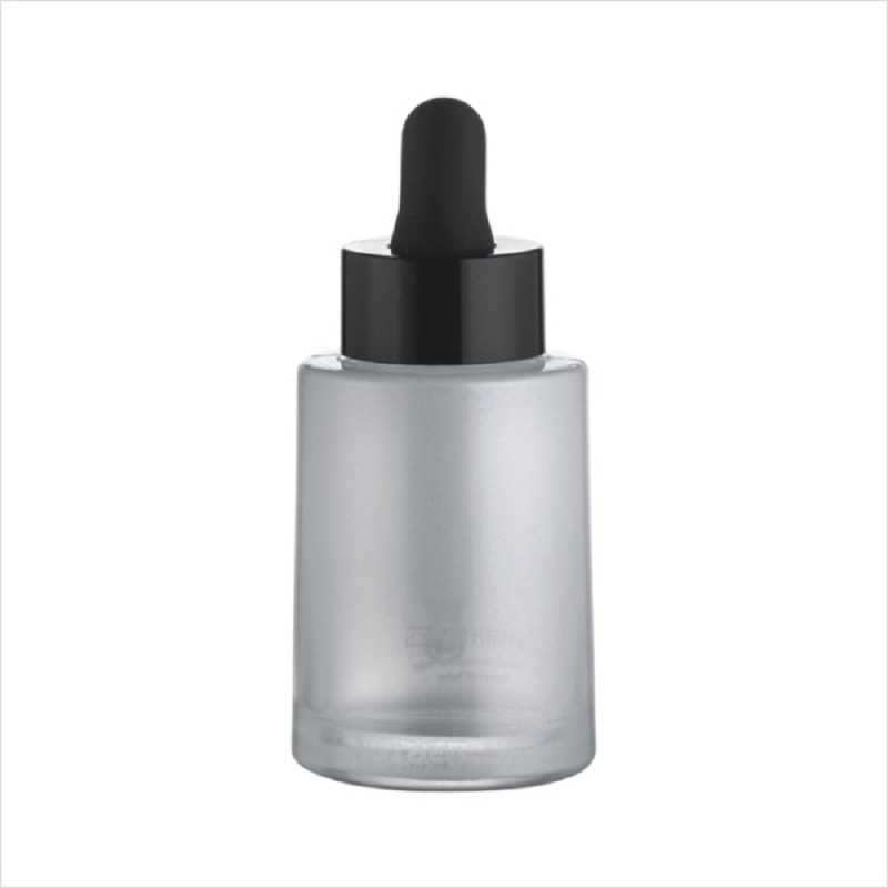 Gradient color Glass dropper Bottles Sample Container for personal care Essential Oils Massage Oils