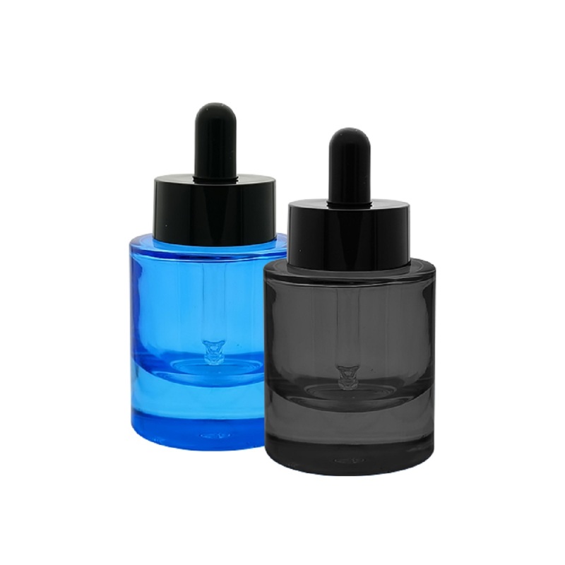 Custom color Thick glass essential oil dropper bottle for personal care 15 30ml