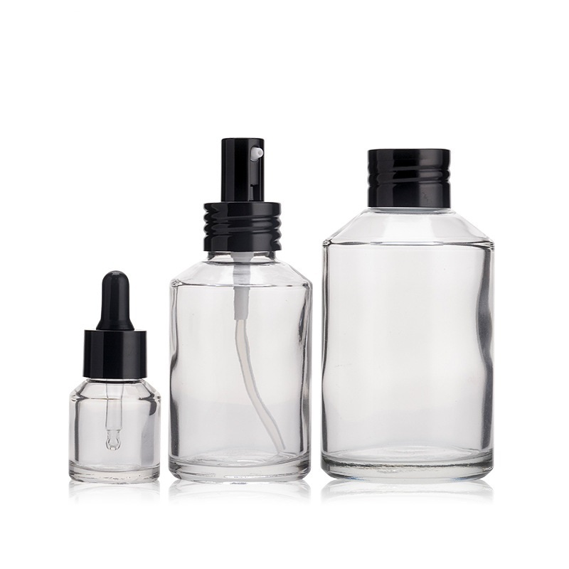 Fine Mist spray glass bottles with gold sliver caps for perfume essential oil atomizer 120ml
