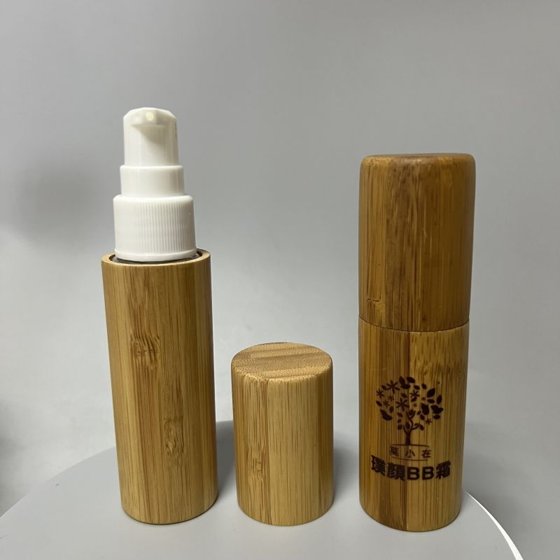 Environmentally friendly bamboo  cosmetic package 
