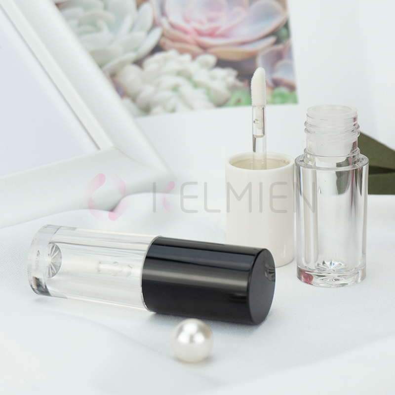 Lip gloss tube mini size round clear lipgloss packaging A Grade Quality Guaranteed Custom Printed