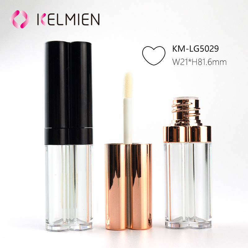 New Hot Style Premium Lip Glaze Gloss Bottle Lip gloss tube Liquid lipstick packaging Heart-shaped