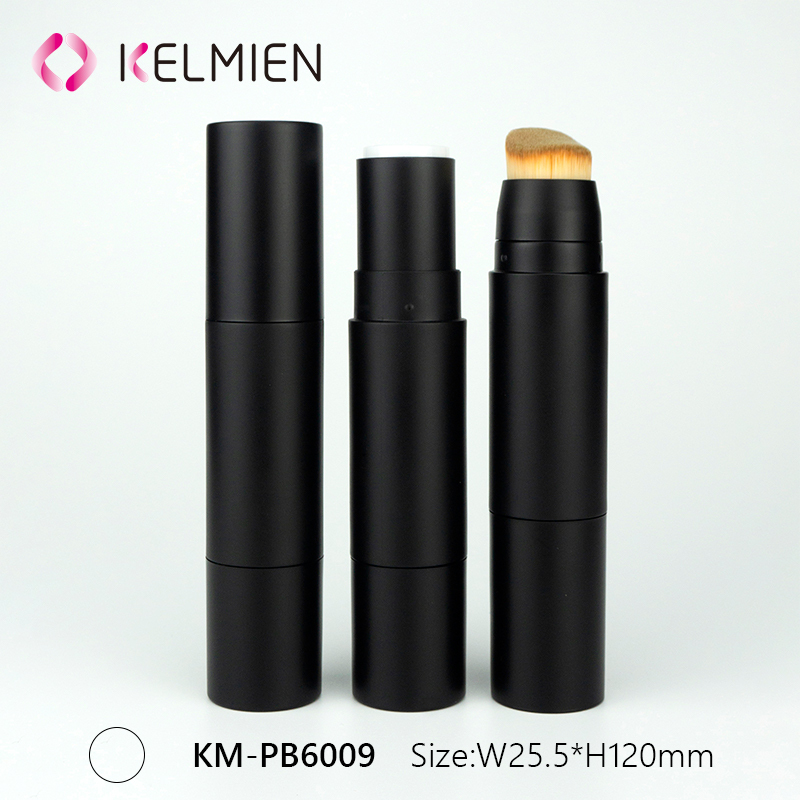Custom color cosmetic concealer foundation stick tube with brush