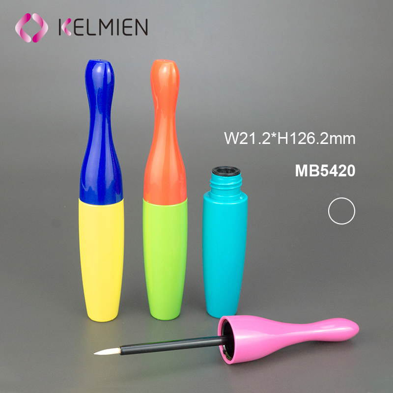 Mascara bottle eyeliner tube plastic bottle for cosmetic container custom made wholesale