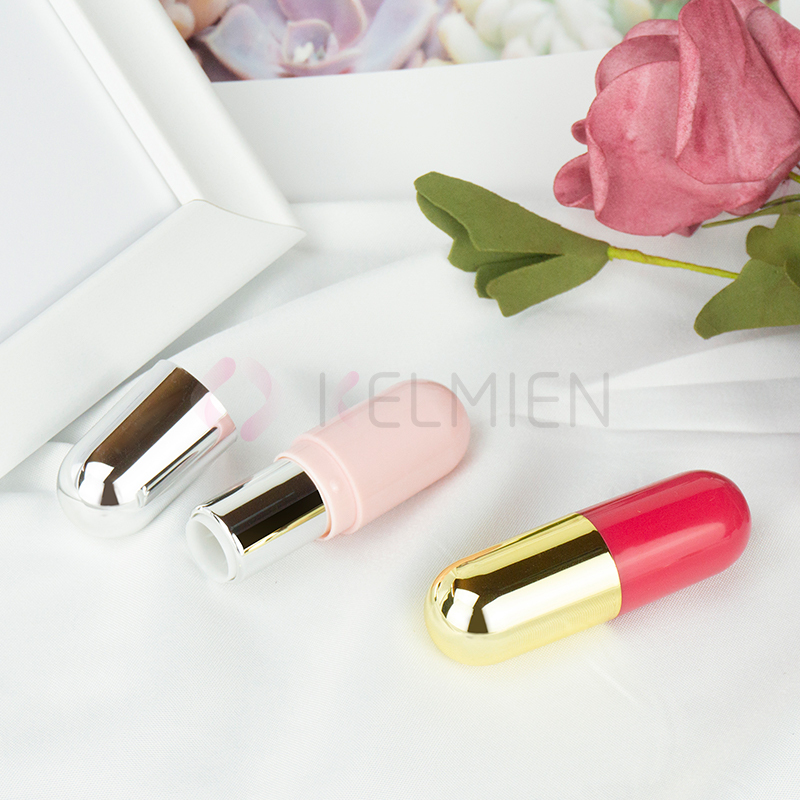 Capsule lipstick mini size lipstick customize logo Roller Tube