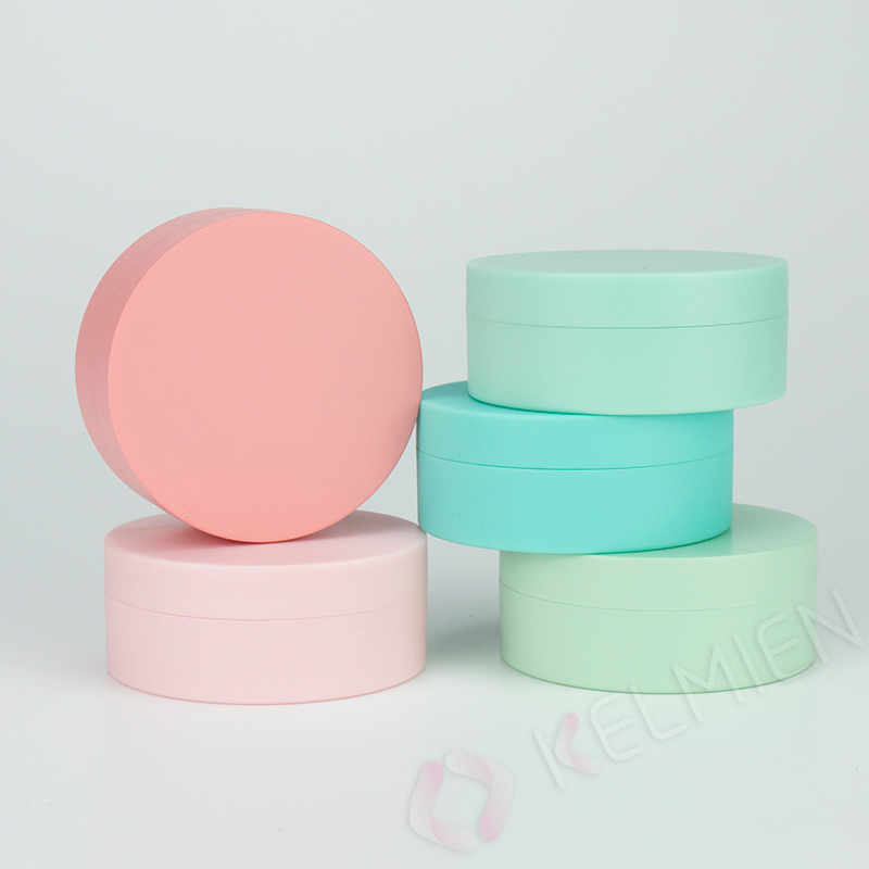 Loose powder case cream Jar with sifter 2021 Popular sales 20g empty powder box compact container