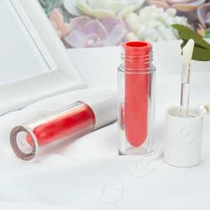 Lipstick shape lipgloss bottle liquid lipstick cosmetic packaging Empty lip gloss tube