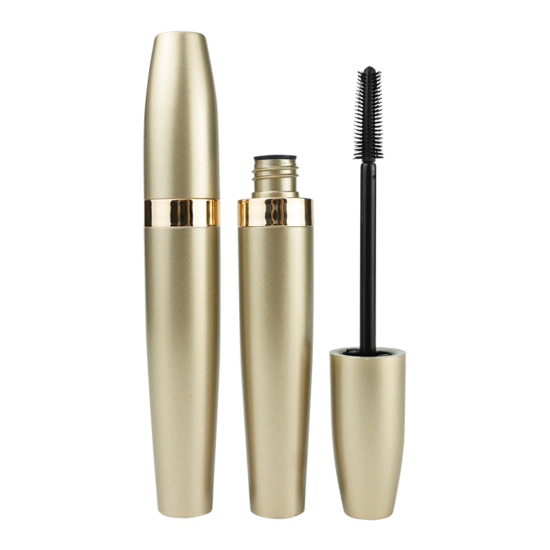 Empty Mascara tube with brush Mascara bottle container Golden and Customizable colors