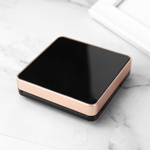 air cushion compact 15g square shape bb cushion case foundation box with magnetic closure