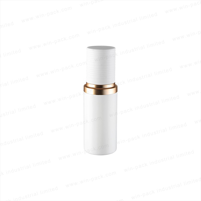 White glass essential oil dropper bottle lotion pump container with jar for cosmetic packing