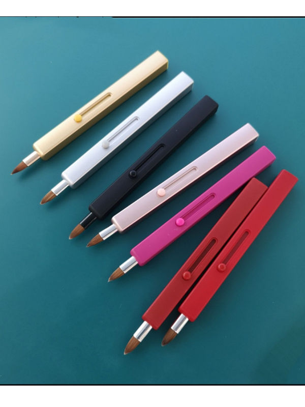 Best Seller Professional Retractable Brush, makeup brush lip brush Various Kind color Available
