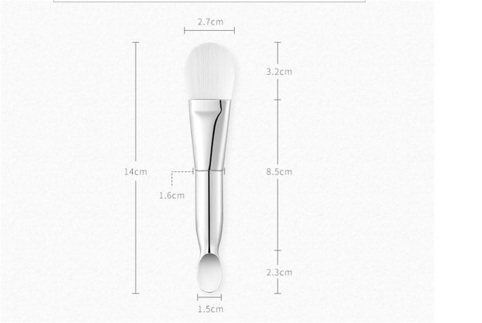 Face Mask Brush Mask with spoon Beauty Tool Soft Facial Mud Mask Applicator Brush