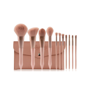 11pcs Aluminum ferrule cosmetic brush makeup brush high quality brushes facial brush beauty tools