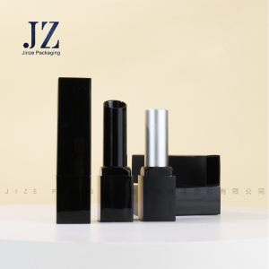 Jinze square 11.1mm lipstick tube bottom filling lip balm container direct filling