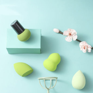 Hot Sale 4pcs set Non Latex Makeup Trends Wholesale Beauty Makeup Sponges Blender with Sponge
