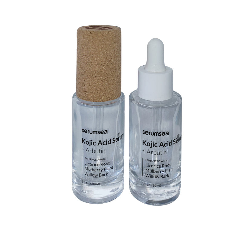 DEMEI WY8945 30ML Cosmetic Glass Dropper Serum Bottle For Skincare