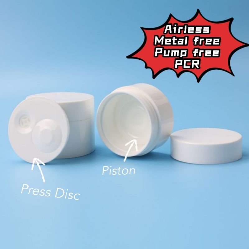 PCR Airless Cream Case Cosmetic Cream Jar