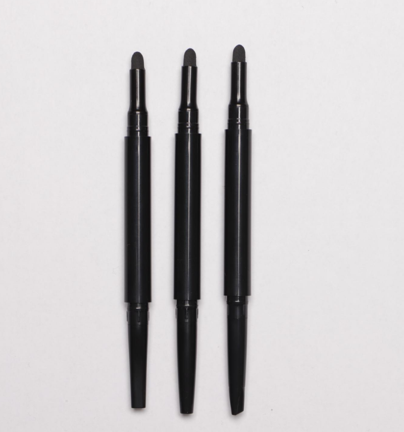 Cosmetic Pen Cotton Head Eyebrow Pencil Round Top ABS Material 