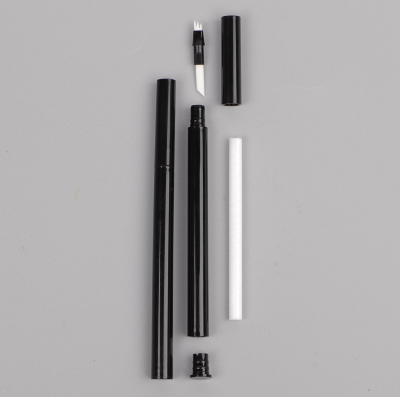 PETG Cosmetic Pen Environmental Protection Liquid Eyebrow Pencil With Three - Prong Tip
