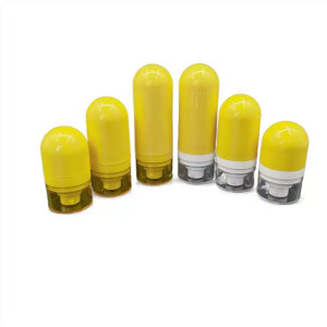 Inverted Round Bottom Airless bottle ABS Material 15ml 30ml 50ml