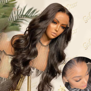 Gshair 13x4 13x6 Thin Transparent HD Human Hair Lace Front wigs,Brazilian Hair Swiss HD Lace Frontal Wig For Black Women