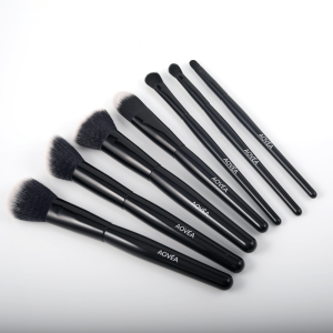Professional Private Label Black Makeup Brush Set