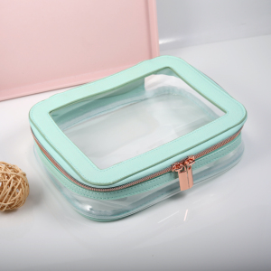 Hot sale Waterproof Make Up Bag with Transparent Window