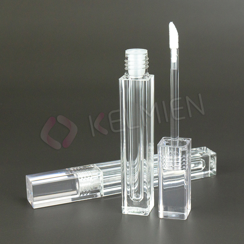 whole transparent plastic lipgloss tube packaging liquid lipstick bottle lipgloss tube lip gloss container