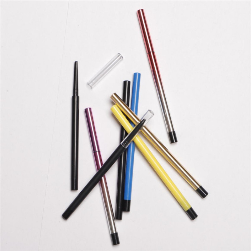 Extremely Fine Airtight Eyeliner Pen ABS Material Empty Eyebrow Pencil Gradient Color