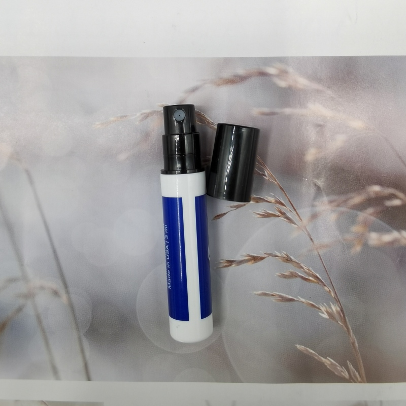 3ml 5ml Small Plastic Spray Bottles Fragrance 0.11oz 0.17oz Snap On Sample Bottle