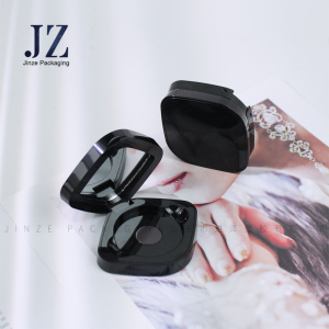 Jinze replaceable inner eye shape magnet single color eye shadow case blusher packaging