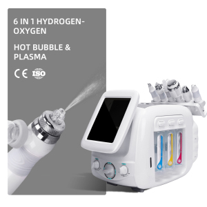 New arrival 6 in 1 Hydrogen Oxygen hot bubble facial machine
