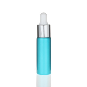 DEMEI Small perfume frosted Custom blue Glass Dropper Essential Oil Bottle