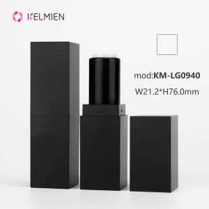 empty plastic lipstick tube Cosmetic packaging square customizable