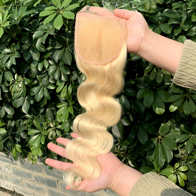 GS Hair Cuticle Aligned Wholesale Virgin Brazilian 10-40 Inch Blonde Human Hair Extension,Russian Blonde Virgin Human Hair Bundle