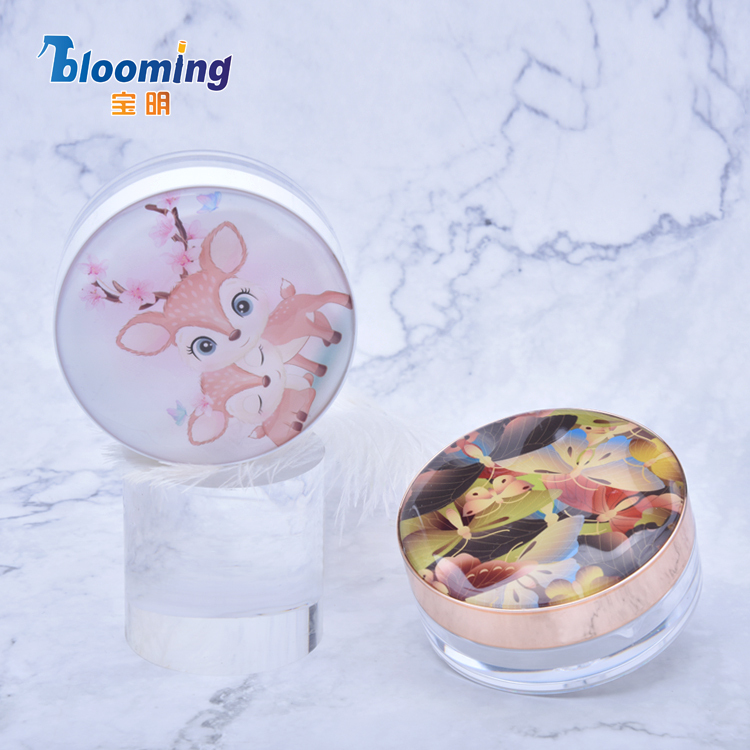 plastic empty plastic makeup powder jars cosmetic loose powder-- 8 oz / 250ml PET plastic cosmetic jars  jar with sifter 