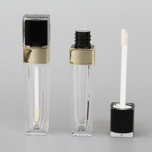 Round Lipgloss Tube Container Wands Lip Gloss Containers