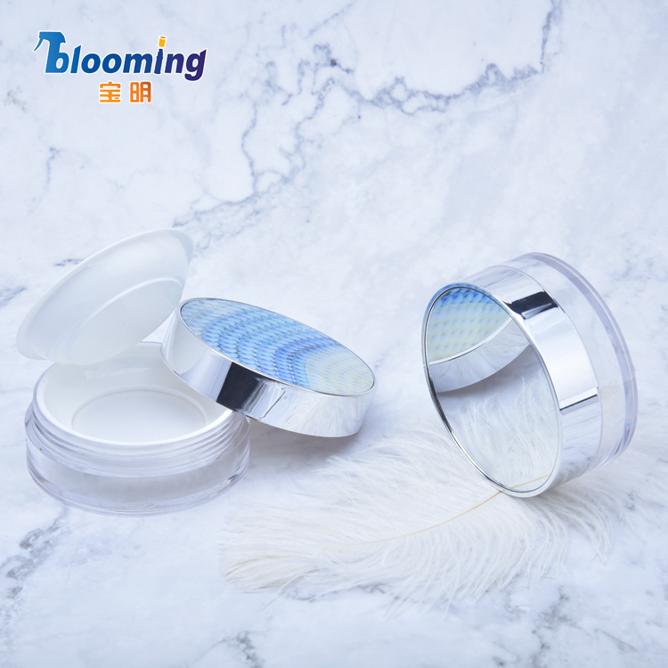 empty plastic cosmetic packaging 15g plastic cartoon air cushion BB CC cream powder jars