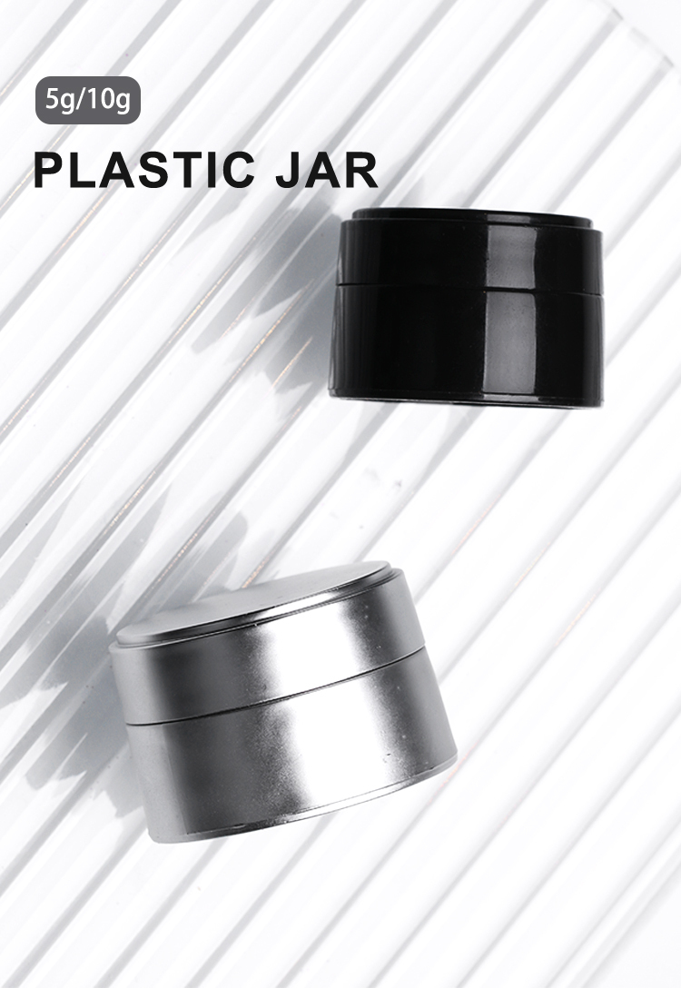 3g 5g thick wall high quality custom made uv gel jar hot sale empty nail polish jar