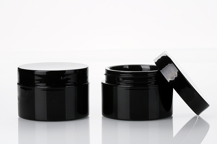 5g 15g 30g 50g Black Custom Logo Nail Art Pot Good Quality Plastic Lotion Containers