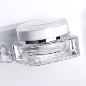 5g 10g 15g 30g 50g New product high quality acrylic jar for cream cosmetics jar round loose powder clear container