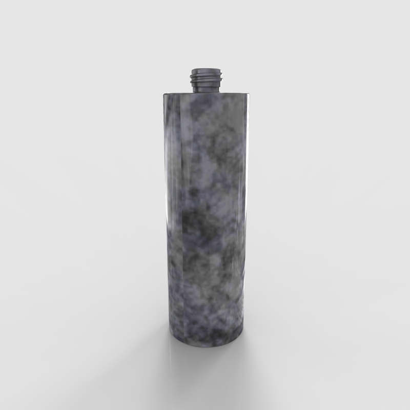 Big Cylindrical Glass Bottle Screwed Eco-Friendly