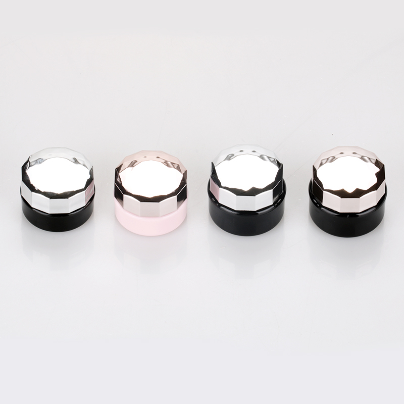 3g 5g custom colored nail polish plastic container small gel polish uv paint pot