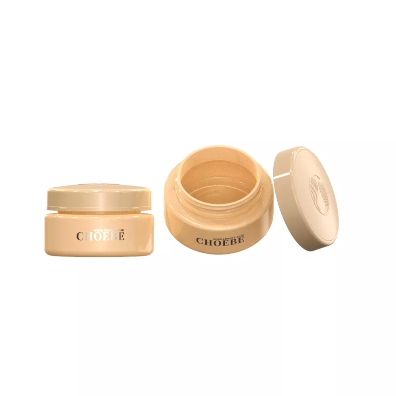 560ml Biodegradable eco friendly body cream jar container wheat straw luxury cosmetic packaging body butter plastic jar