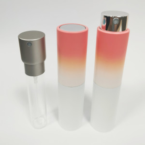 Refill Perfume Spray and Bottle 8ml Aluminum Shell Gradient Color